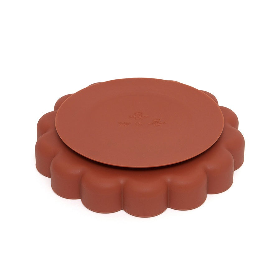 Petit Monkey siliconen bord lion baked clay