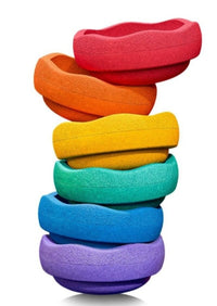 Stapelstein stapelstenen Regenboog purple 6 stks 4260607082304