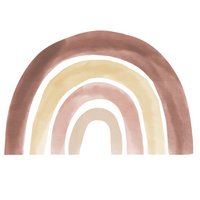 Studio loco muursticker regenboog 100 x 65 cm