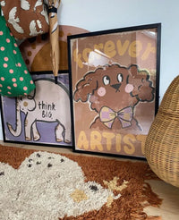 Studio loco poster labrapoodle 50 x 70 cm