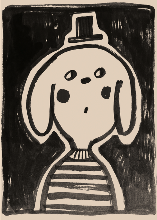 Studio loco poster lucky star 50 x 70 cm