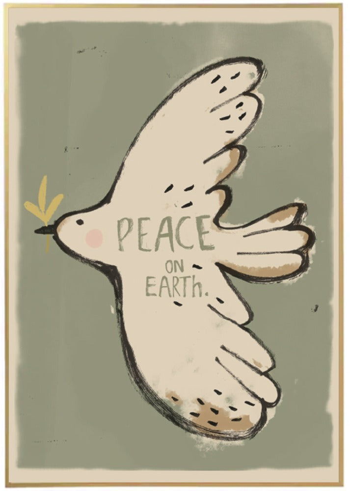 Studio loco poster peace bird 50 x 70 cm