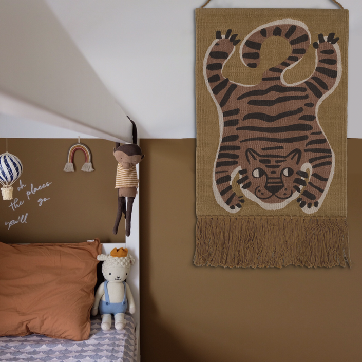 Studio loco wandkleed leopard 50 x 70 cm