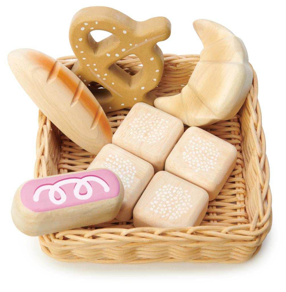 Tender Leaf Toys mandje met brood 3jr+