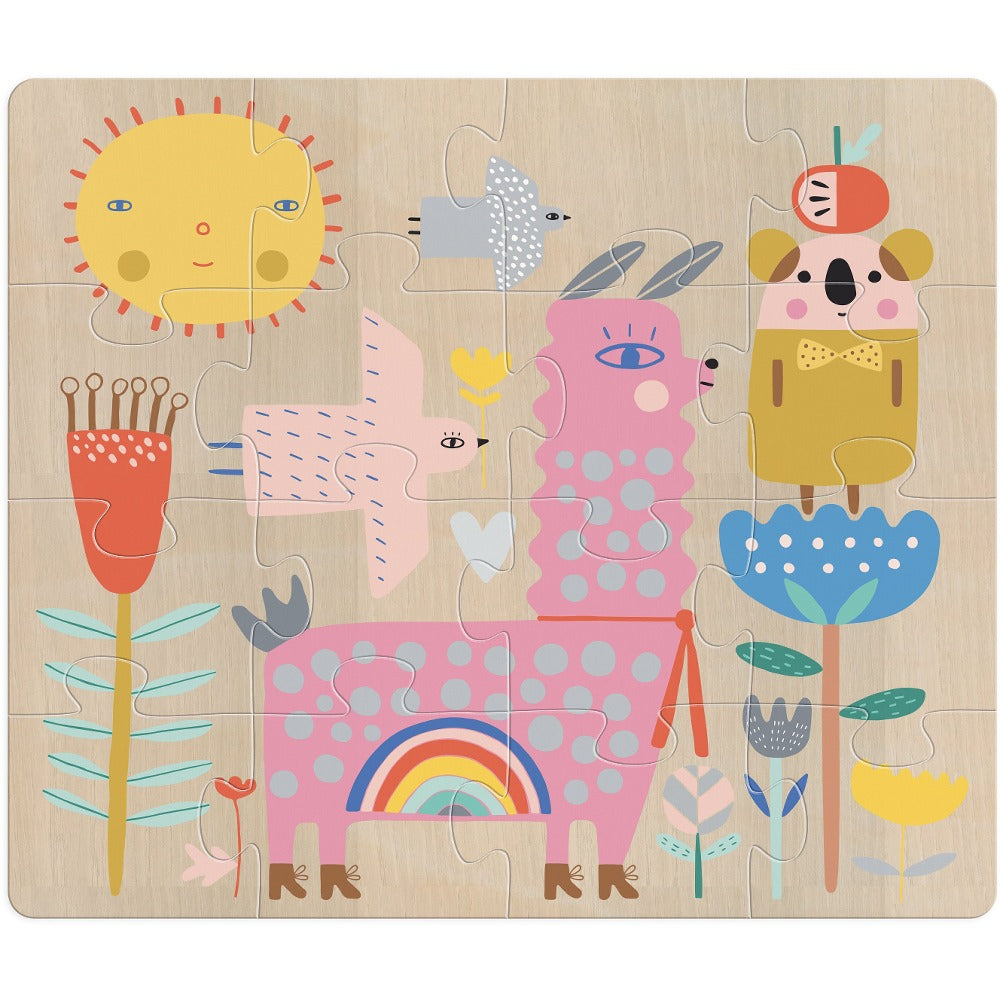 VILAC 4 houten puzzels Suzy Ultman 2 jr+