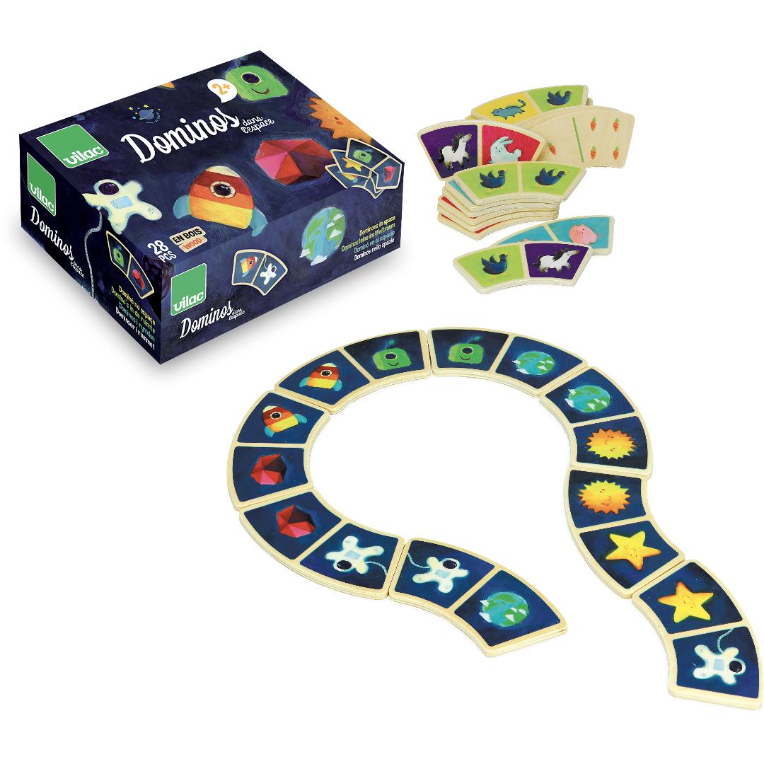 VILAC domino spel in de ruimte 2 jr+