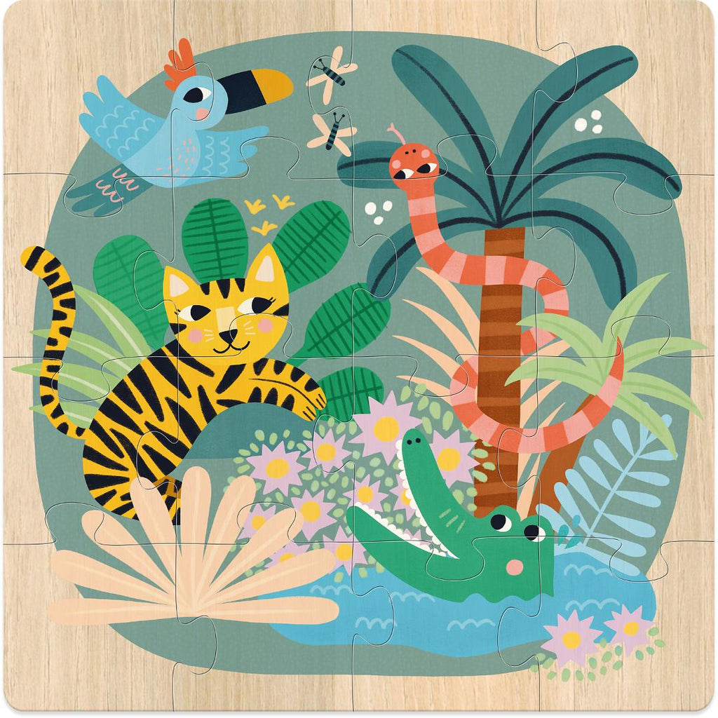 VILAC puzzels land zee lucht 4 jr+ / 3 x 16 stks kopen