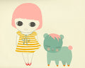 Petit Monkey poster In it together 29.7 x 42 cm