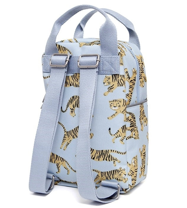 Petit Monkey kinderrugzak tijger grijs S BP7-S-R