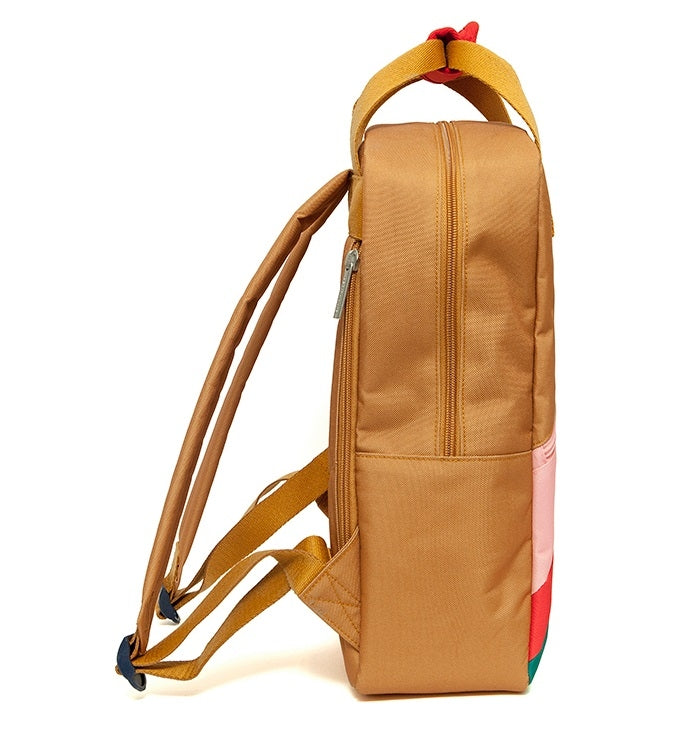 Petit Monkey kinderrugzak inca gold L BP26-L-R