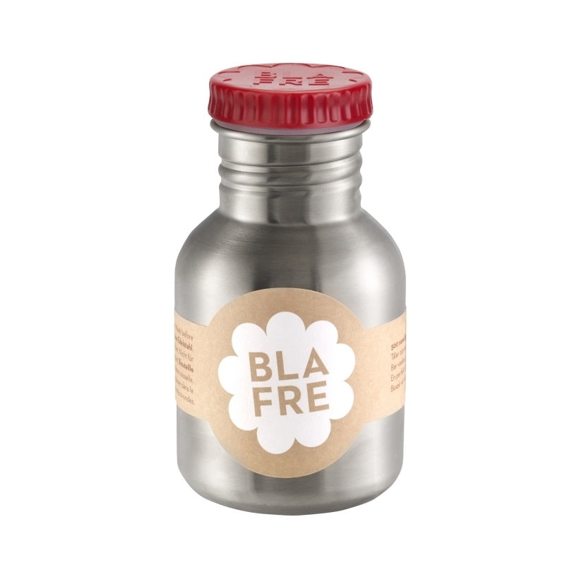 BLAFRE drinkfles RVS rood 300 ml