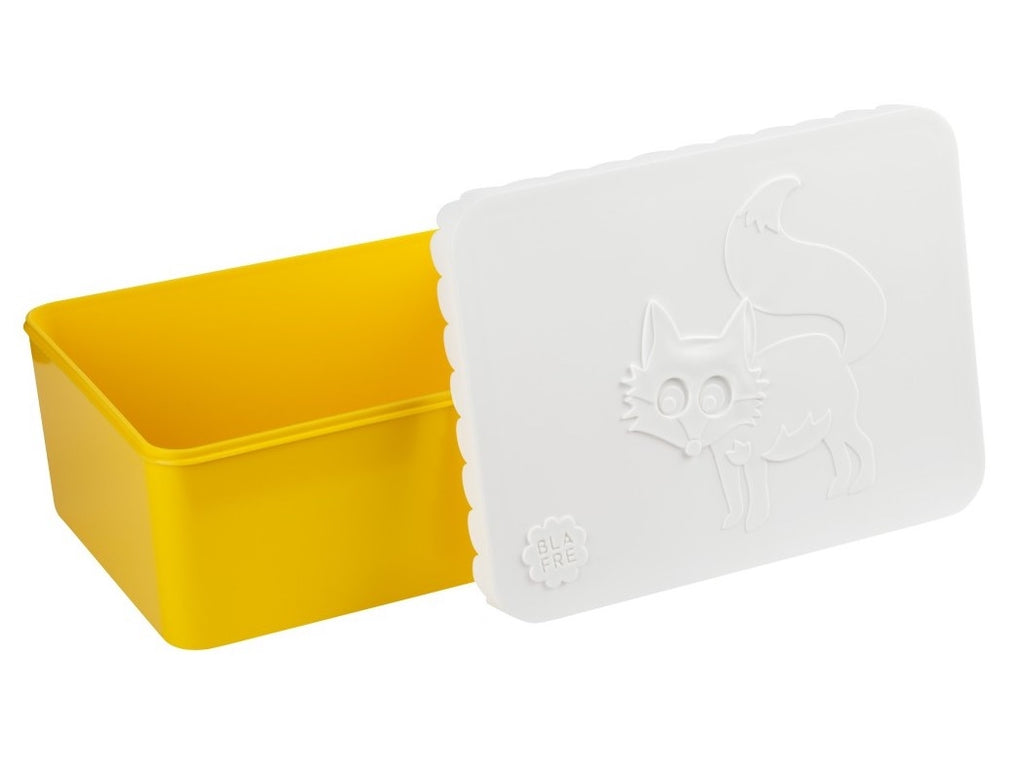 BLAFRE lunchbox S vos geel wit kopen