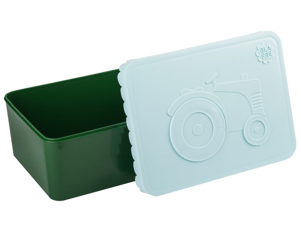 BLAFRE lunchbox S traktor donkergroen blauw kopen