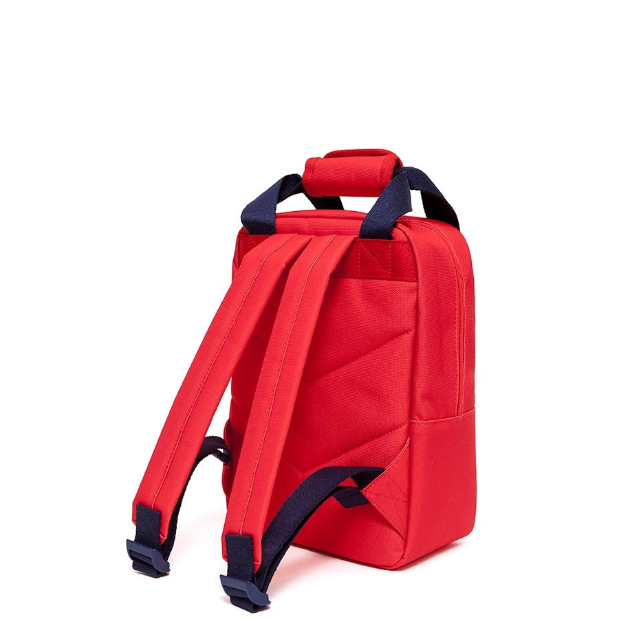 Petit Monkey kinderrugzak poppy red S 8719244224319