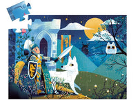 DJECO puzzel Ridder volle maan 4 jr+ / 36 stks