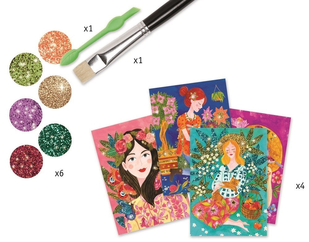 DJECO glitter zand Les parfum des fleurs 7 jr+ 3070900095083