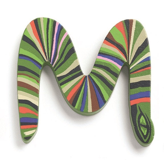 DJECO houten letter animal M