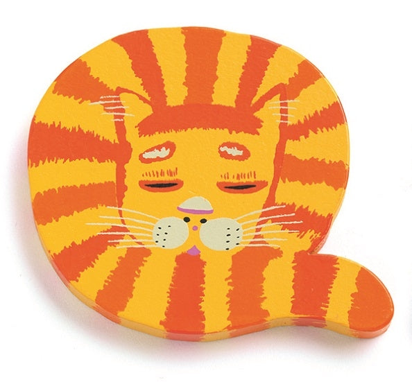 DJECO houten letter animal Q