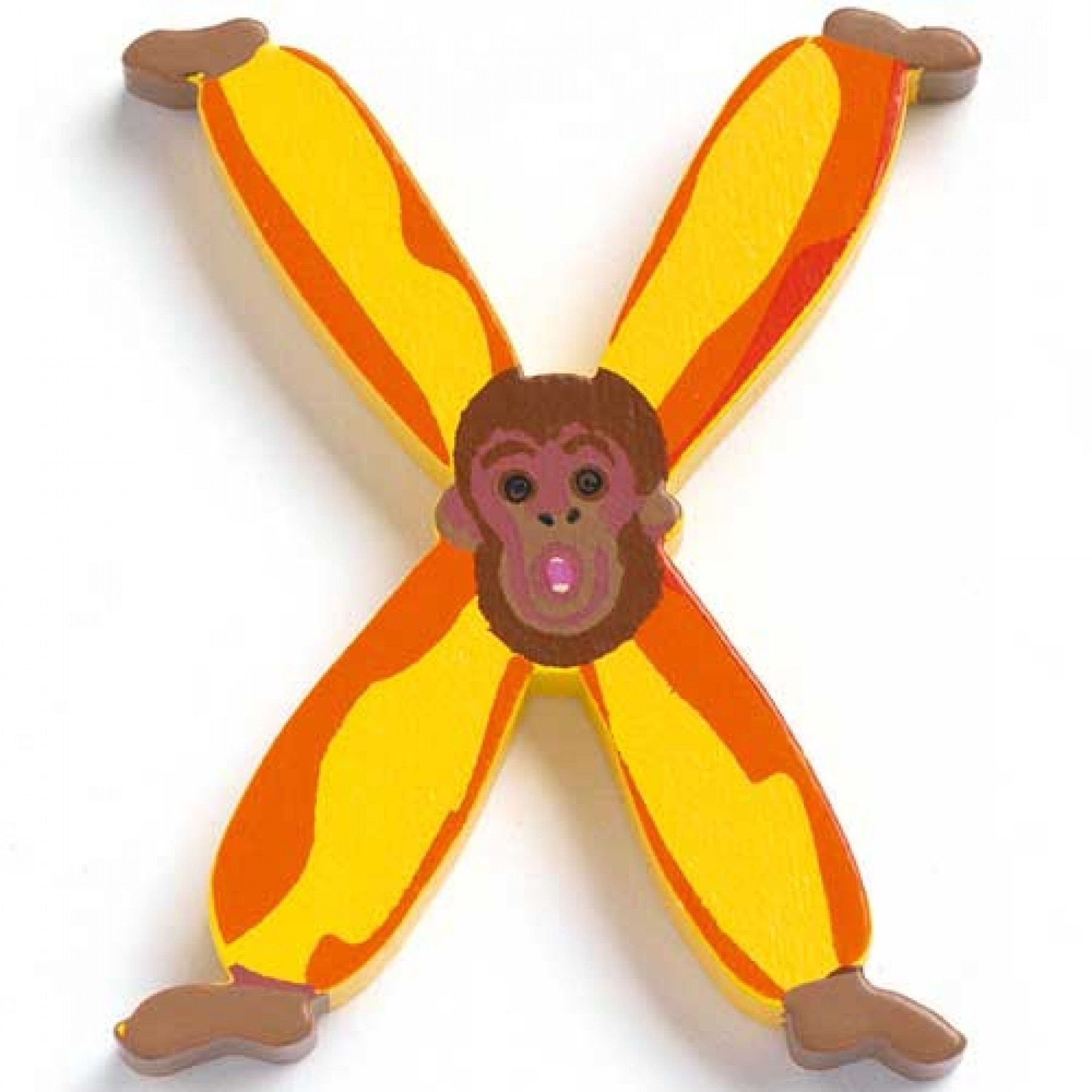DJECO houten letter animal X