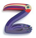 DJECO houten letter animal Z