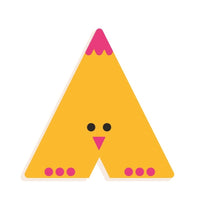 DJECO houten letter designed animal A