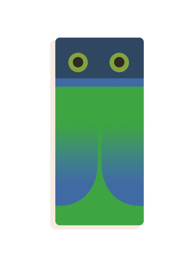 DJECO houten letter designed animal I