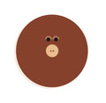 DJECO houten letter designed animal O