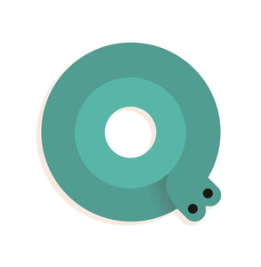DJECO houten letter designed animal Q