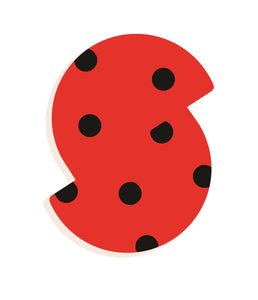 DJECO houten letter designed animal S