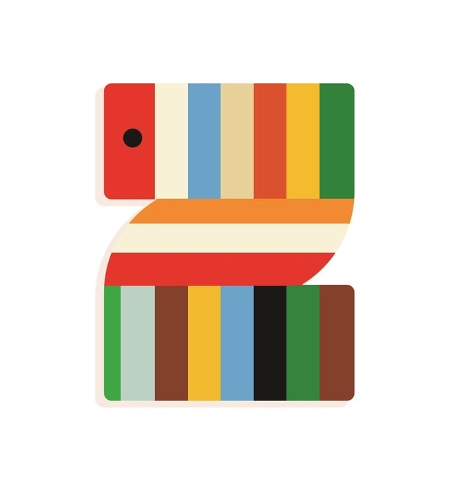 DJECO houten letter designed animal Z