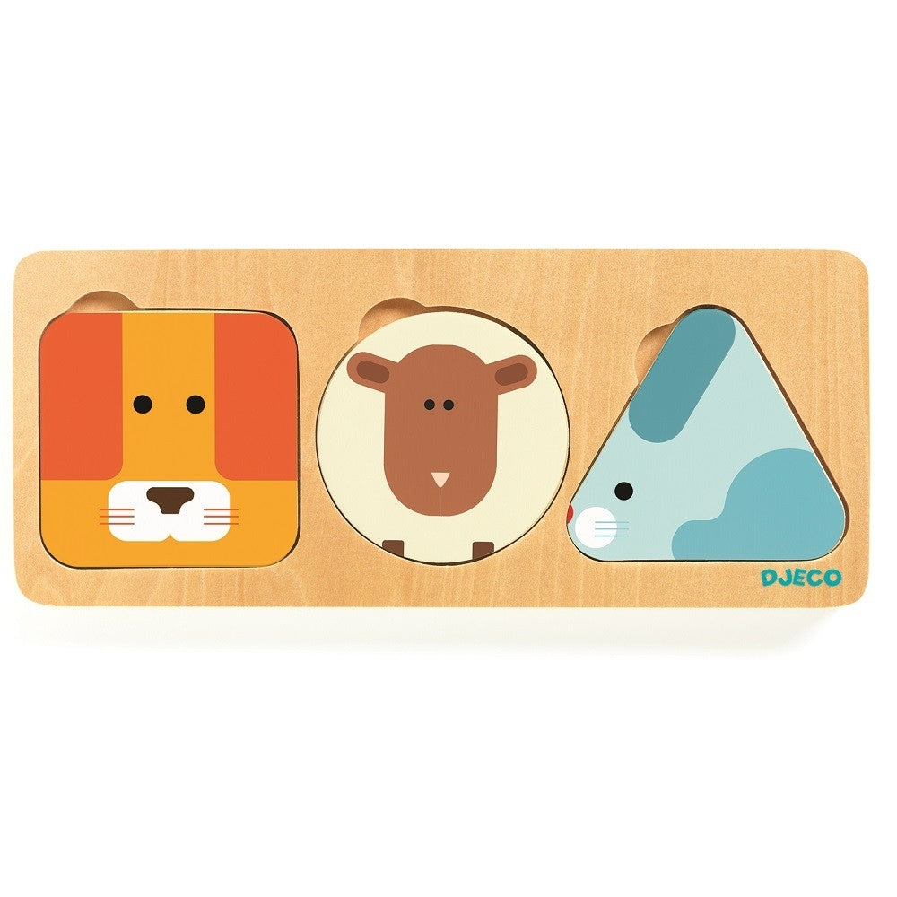 DJECO puzzel Anima Basic 18 mnd+