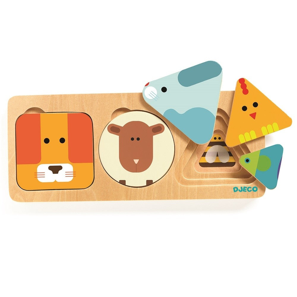 DJECO puzzel Anima Basic 18 mnd+