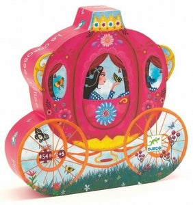 DJECO puzzel de koets van Elise 4 jr / 54 stks