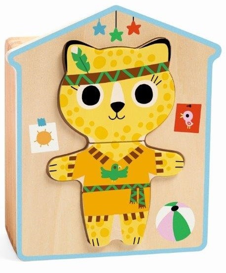 DJECO puzzel Dress up 2 jr + / 18 stks DJ01678