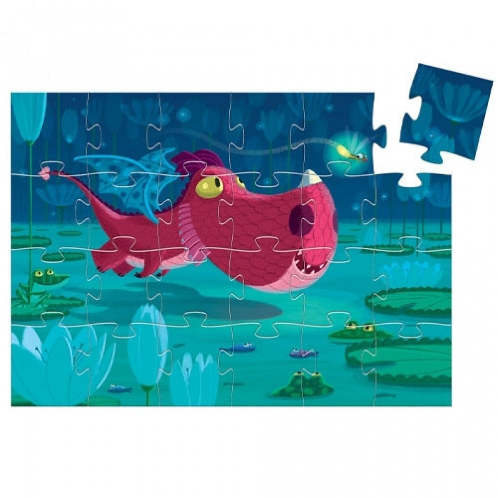 DJECO puzzel Edmond de draak 3 jr / 24 stks kopen