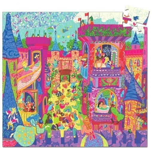 DJECO puzzel feeën kasteel 4 jr / 54 stks