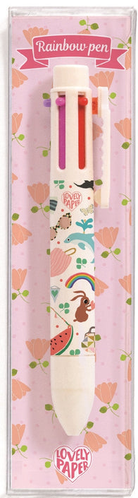 DJECO regenboog pen Elodie 6 kleuren