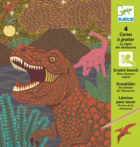 DJECO scratch dinosaurus 6 jr+