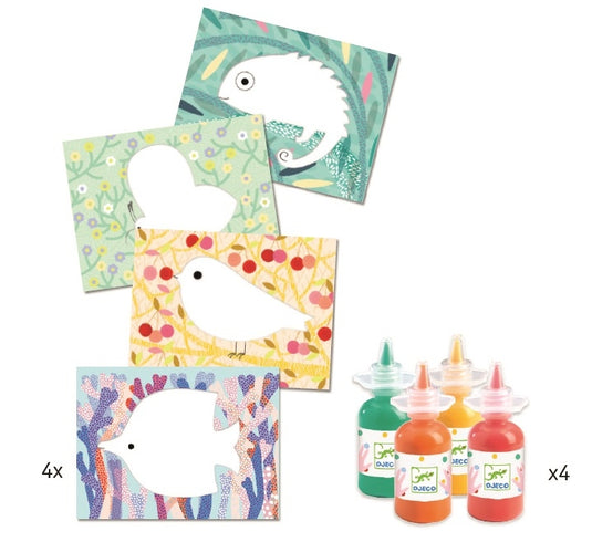 DJECO vingerverf knijp & verspreid 18 mnd+