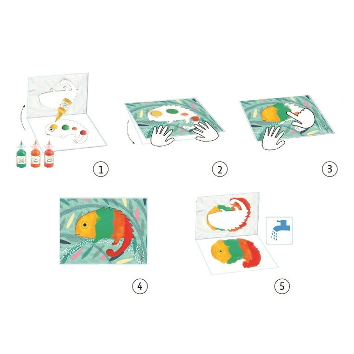 DJECO vingerverf knijp & verspreid 18 mnd+