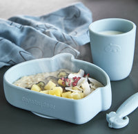 Done by Deer siliconen beker lichtblauw