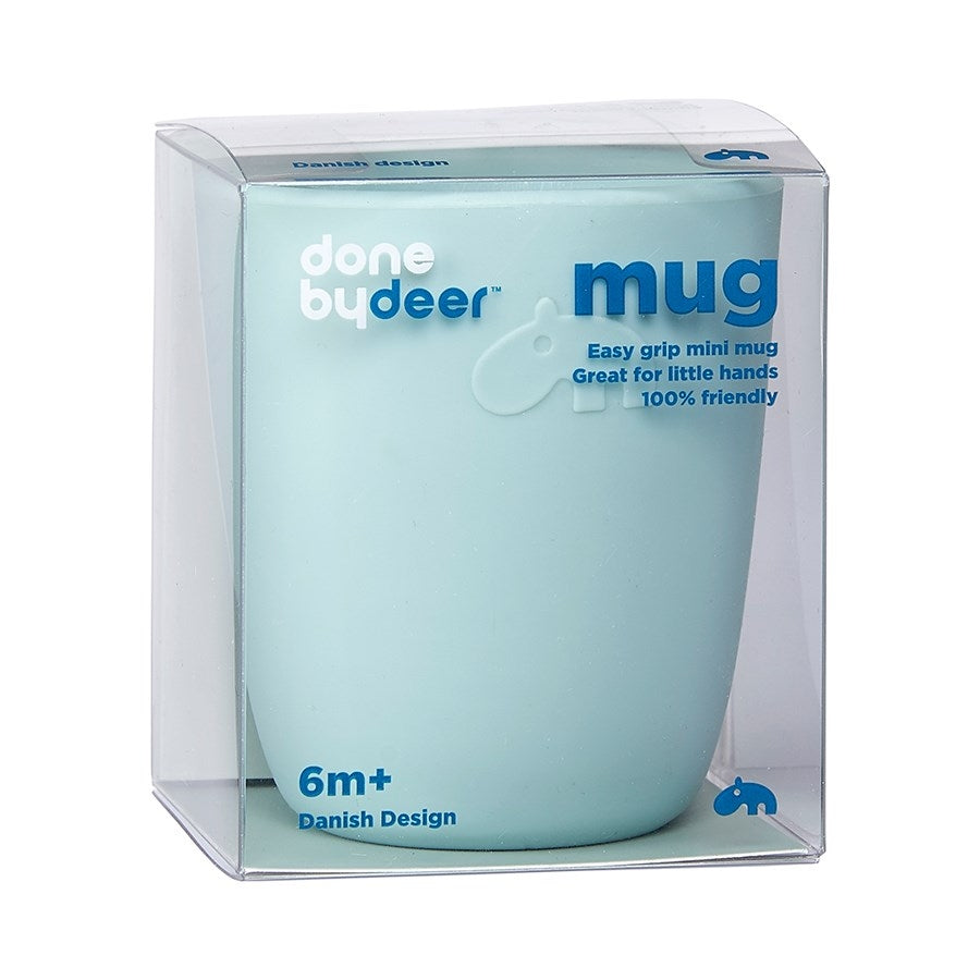 Done by Deer siliconen beker lichtblauw kopen