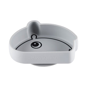 Done by Deer siliconen kom ozzo grijs