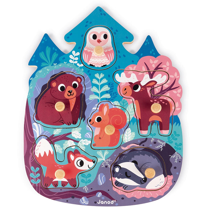 JANOD knoppuzzel bos 18 mnd+