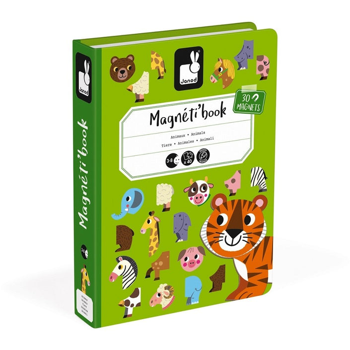 JANOD magneetboek dieren 3 jr+