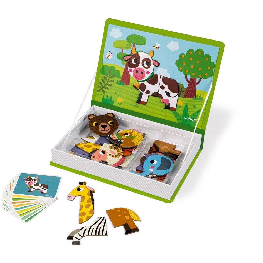 JANOD magneetboek dieren 3 jr+