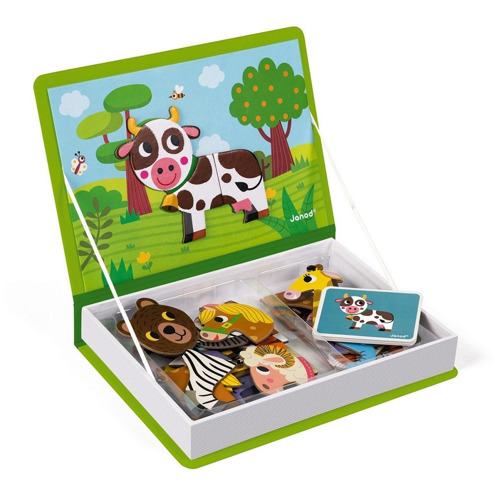 JANOD magneetboek dieren 3 jr+