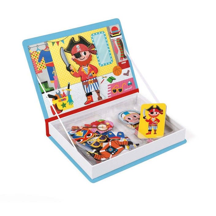JANOD magneetboek kostuums jongens 3 jr+