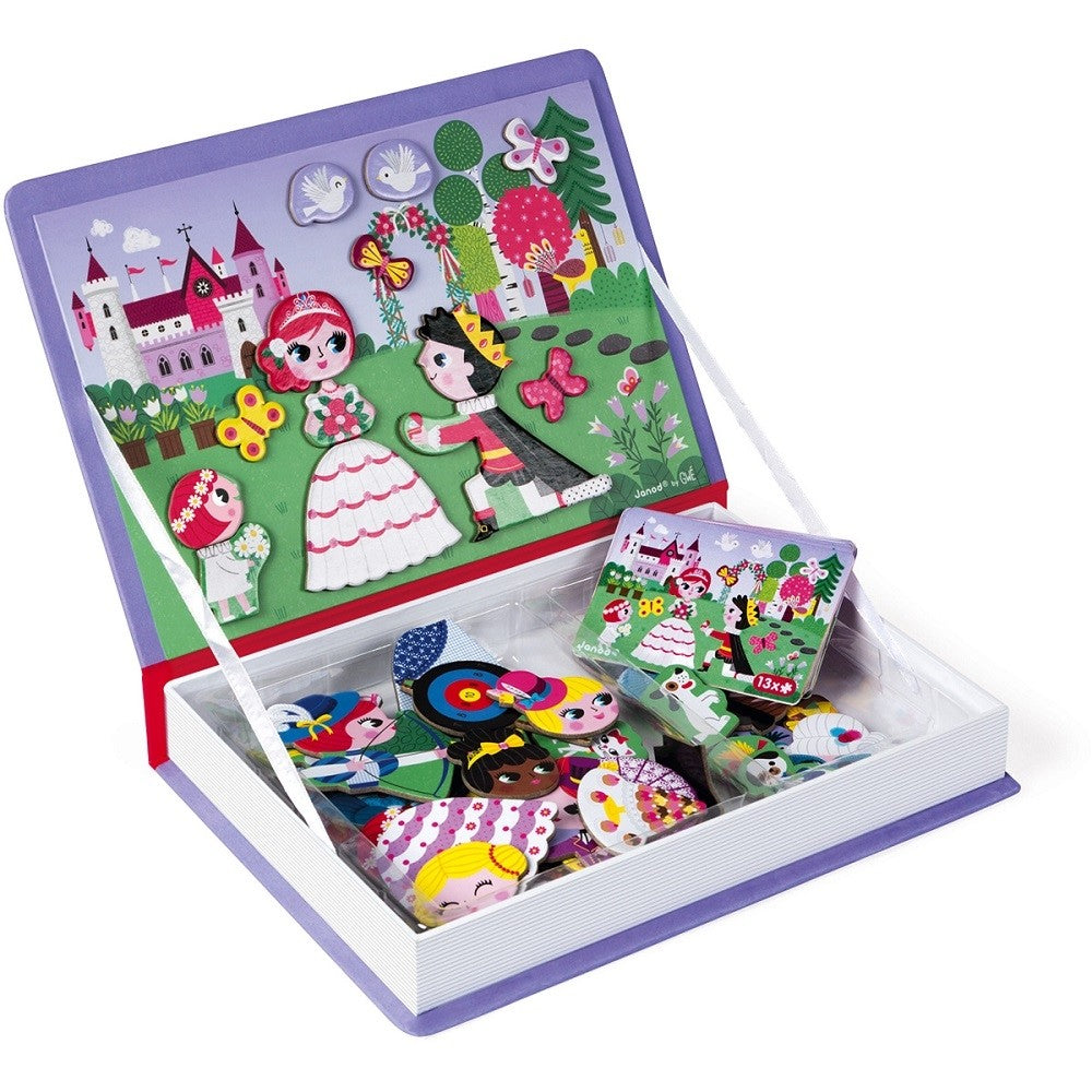 JANOD magneetboek prinsessen 3 jr+