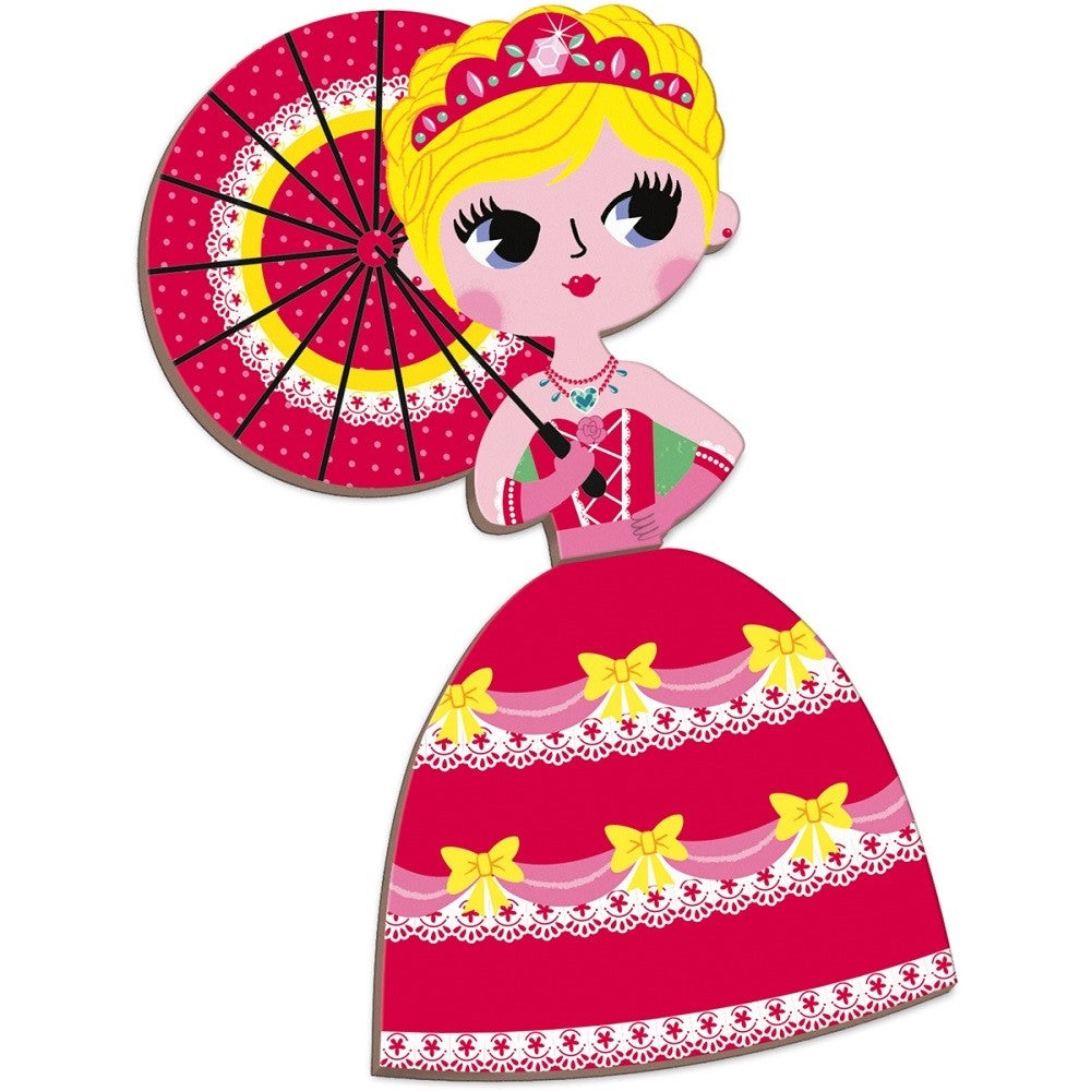 JANOD magneetboek prinsessen 3 jr+ 112725